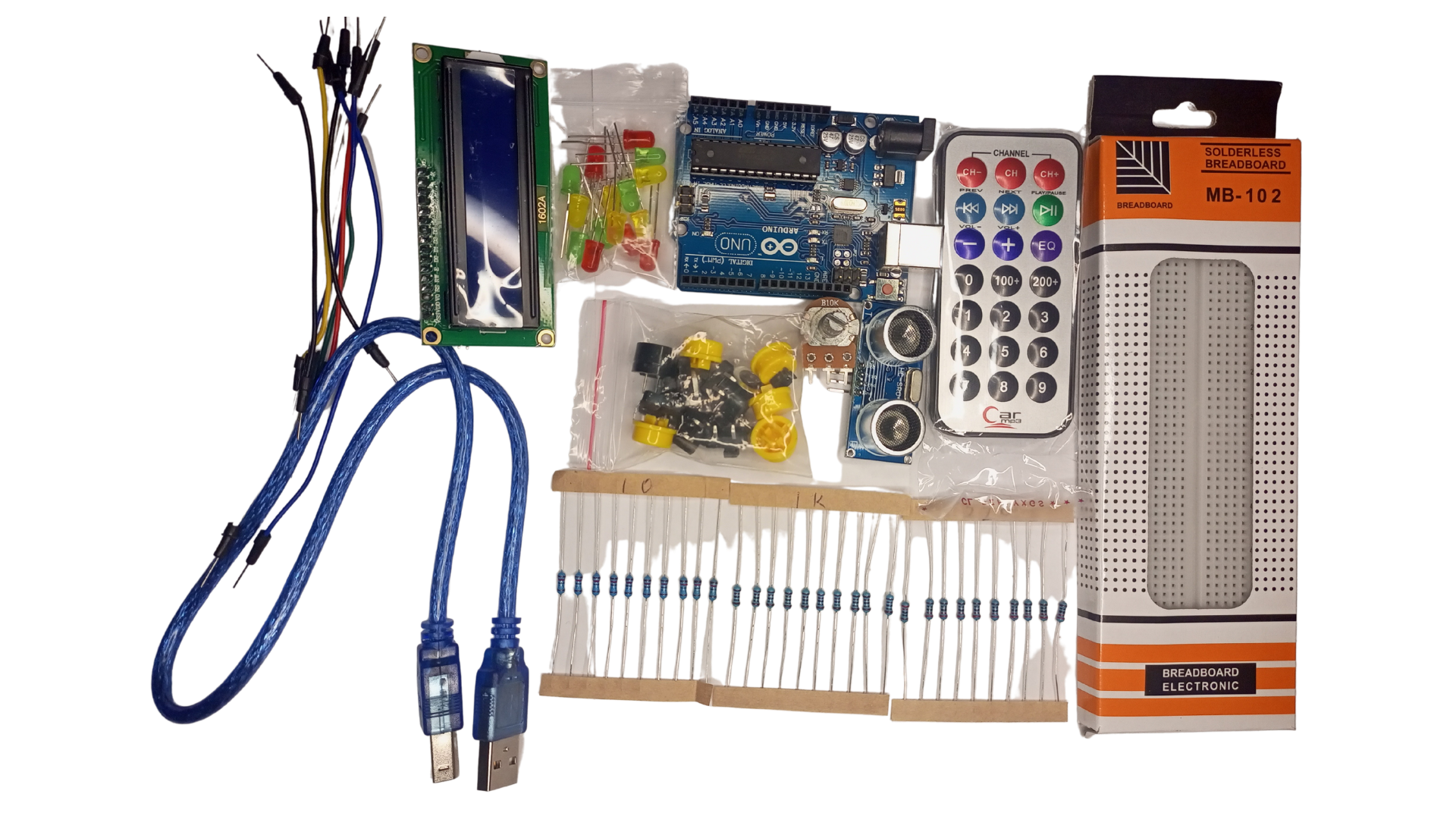 Arduino Uno starter kit for beginners