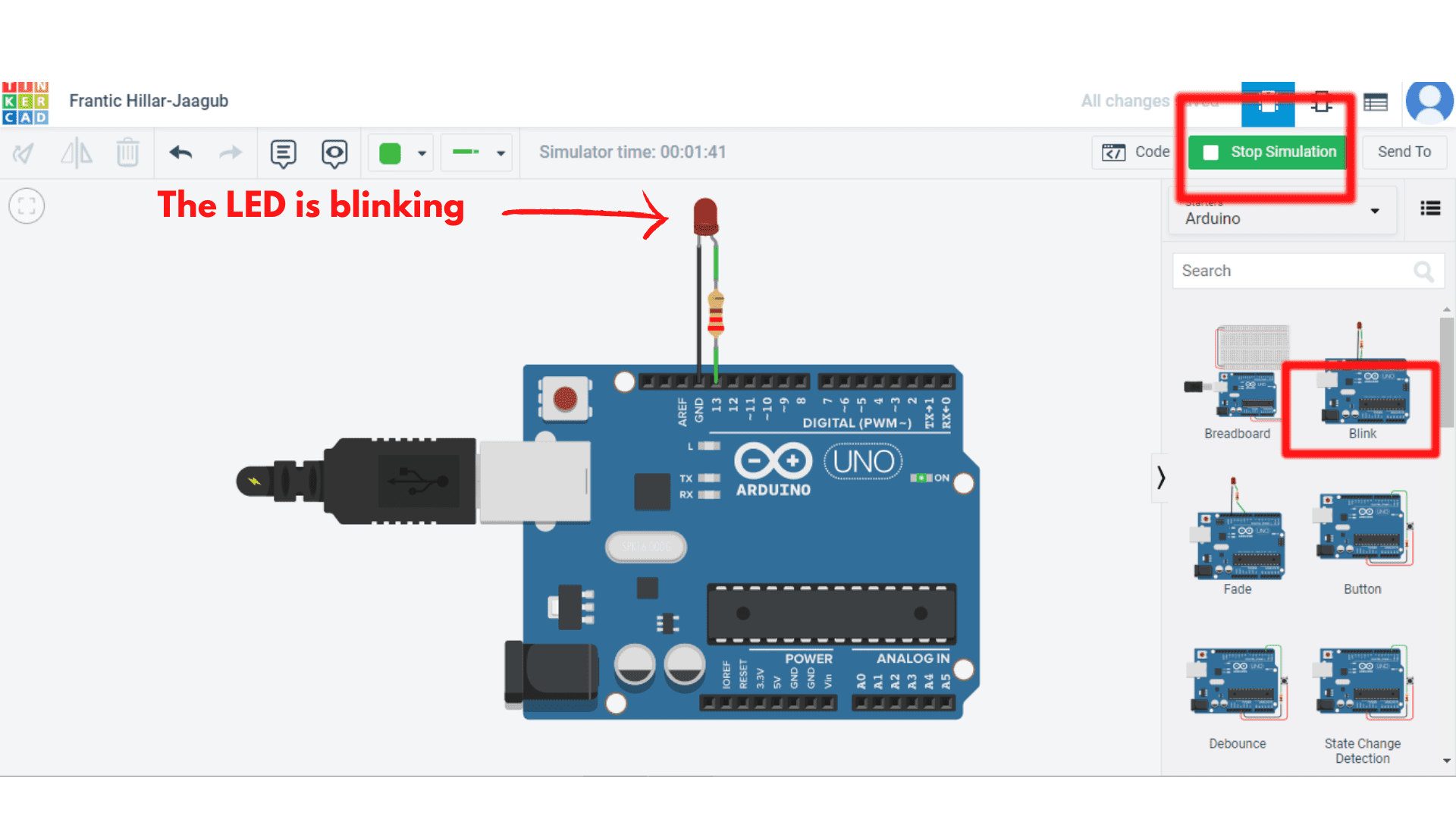 Arduino Uno Circuits with Thinkercard