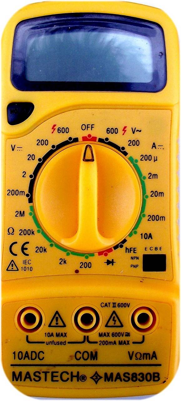 multimeter is an electronic measuring instrument