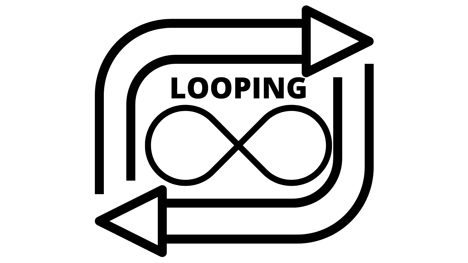 Loops in programming can be used to iterate through a list of items