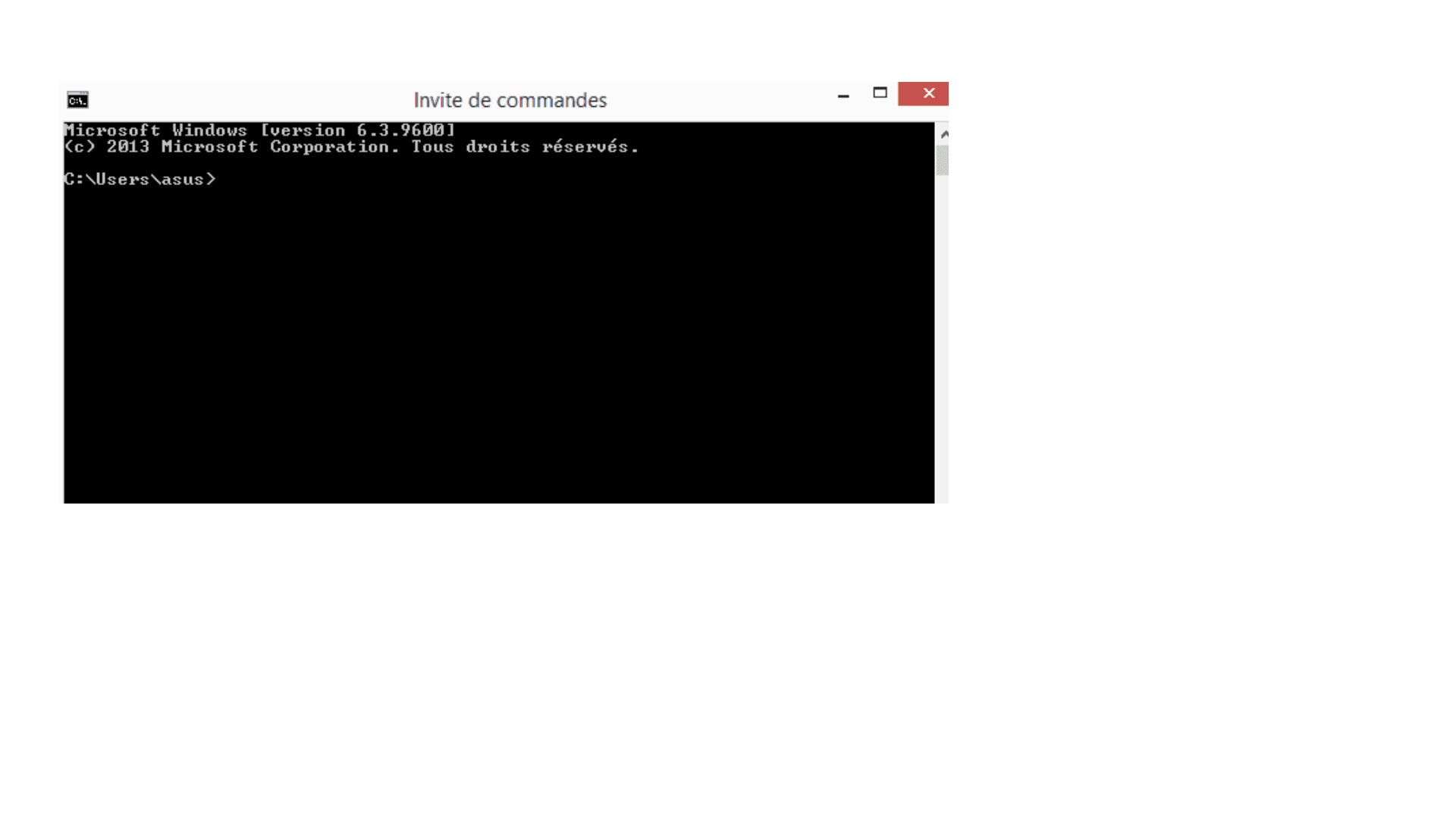  type the command cmd windows 10