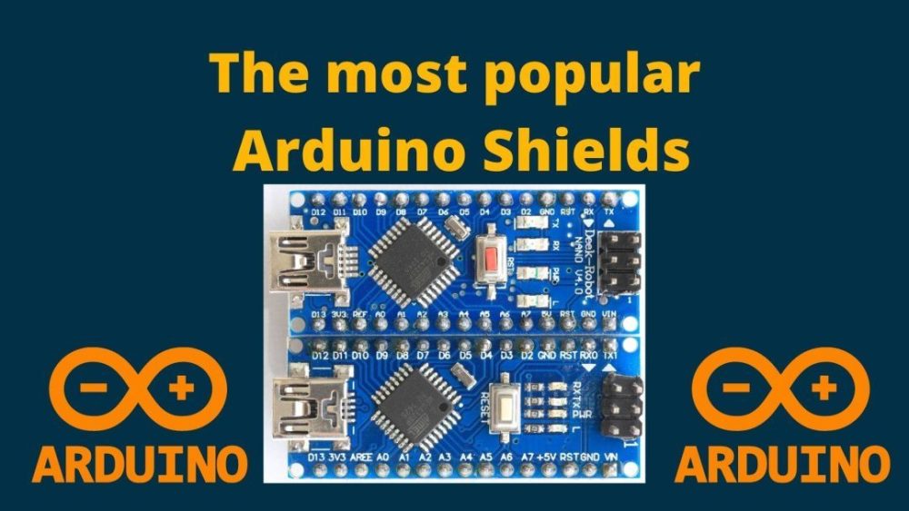 Most popular Arduino Shields