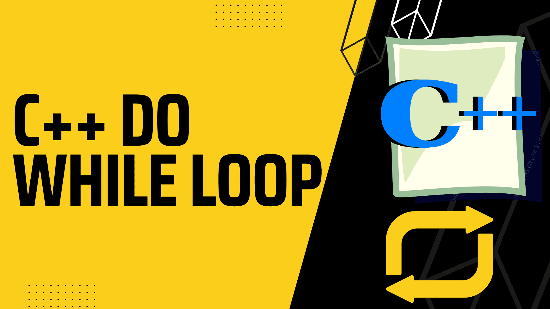 C++ do while loop