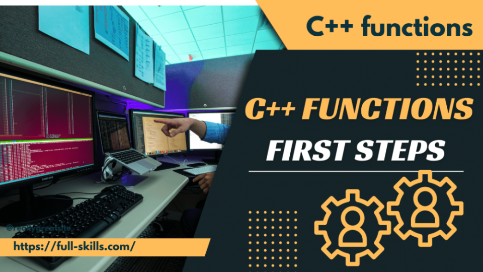 C++ functions: first steps