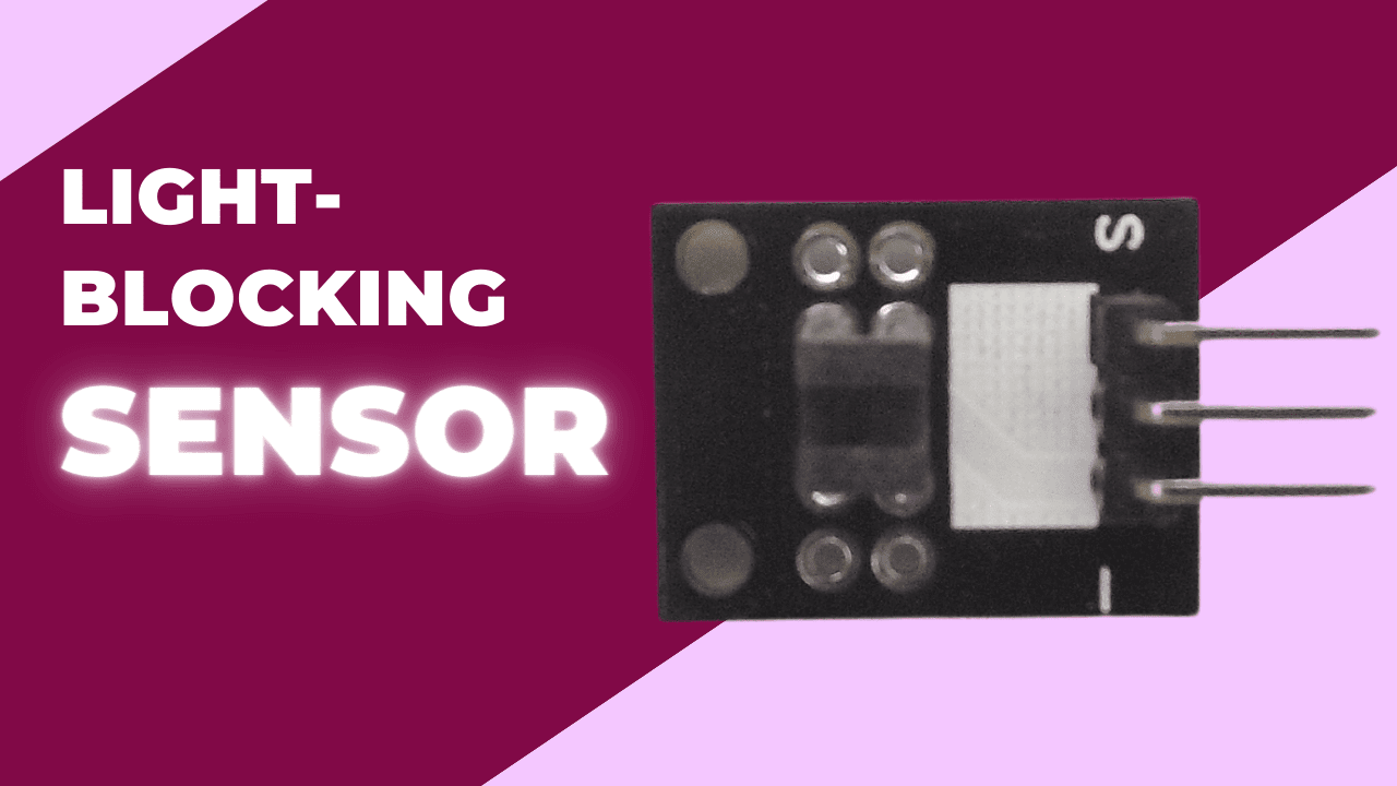 light Blocking sensor for your next diy project