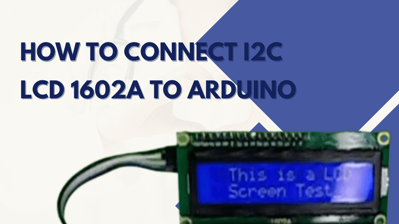 I2C LCD 1602A