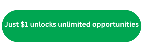 Just 1 USD unlocks unlimited opportunities