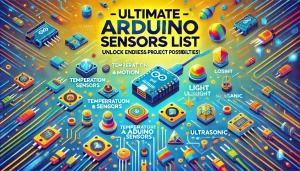 Arduino Sensors List